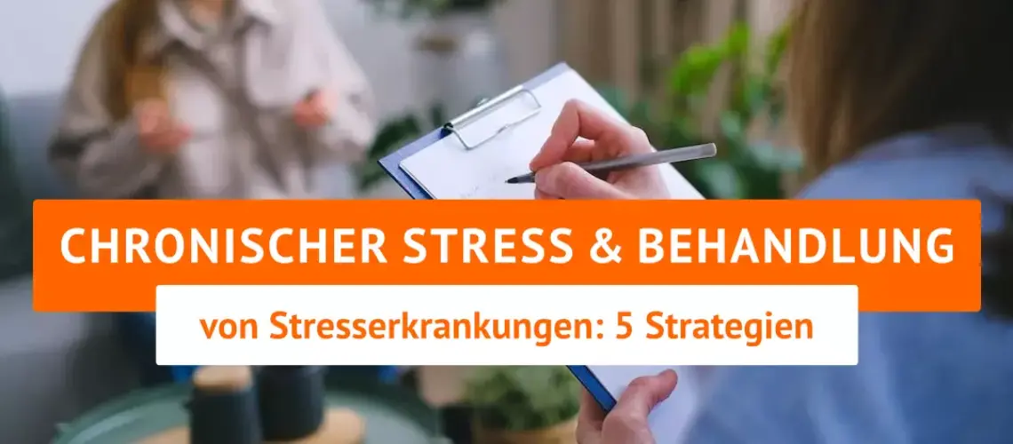 Chronischer Stress Behandlung Titelbild