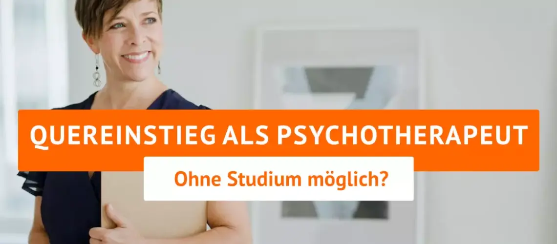 Quereinstieg Psychotherapeut Titelbild